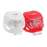 Set Lumini Bikefun F+R Pixie 2+2 LED, Alb + Rosu