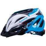 Casca MTB BikeFun Vision, albastru-alb