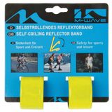 Set banda reflectorizanta M-Wave Snapwrap, neon