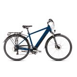 Bicicleta electrica de trekking/oras barbati Romet Wagant 2 RM Integrat M/19 Bleumarin/Gri 2023