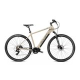 Bicicleta electrica de trekking barbati Romet Orkan 1 M MM M/18 Sampanie/Argintiu 2023