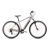 Bicicleta electrica de trekking barbati Romet Orkan 1 M RM Integrat M/18 Gri/Rosu 2023