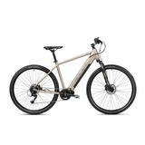 Bicicleta electrica de trekking barbati Romet Orkan 2 M MM M/18 Sampanie/Argintiu 2023