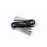 Scula Bikefun Gadget FH-02B, cu 8 functii, negru-argintiu