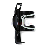 Suport bidon plastic Bikeforce, stanga-dreapta, negru-gri