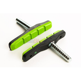 Saboti frana Bikefun MTB 72 mm pin type Negru/Verde